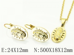 HY Wholesale Jewelry Set 316L Stainless Steel jewelry Set-HY67S0069PR