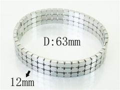 HY Wholesale Bangles Jewelry Stainless Steel 316L Popular Bangle-HY80B1874PF