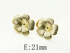 HY Wholesale Earrings 316L Stainless Steel Earrings Jewelry-HY80E1005NC