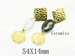 HY Wholesale Earrings 316L Stainless Steel Earrings Jewelry-HY92E0191HIG