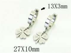 HY Wholesale Earrings 316L Stainless Steel Earrings Jewelry-HY80E1031SJL