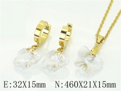 HY Wholesale Jewelry Set 316L Stainless Steel jewelry Set-HY67S0062MX