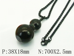 HY Wholesale Stainless Steel 316L Jewelry Necklaces-HY62N0504HKC