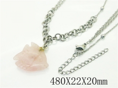 HY Wholesale Stainless Steel 316L Jewelry Necklaces-HY92N0500HLB