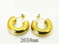 HY Wholesale Earrings 316L Stainless Steel Earrings Jewelry-HY74E0104OL