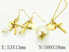 HY Wholesale Jewelry Set 316L Stainless Steel jewelry Set-HY64S1419HJS