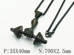 HY Wholesale Stainless Steel 316L Jewelry Necklaces-HY62N0507HKS