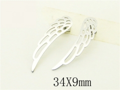 HY Wholesale Earrings 316L Stainless Steel Earrings Jewelry-HY74E0094JL