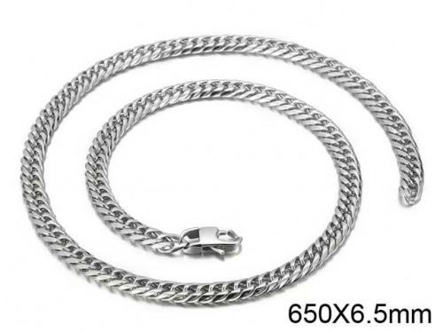 HY Wholesale Chain Jewelry 316 Stainless Steel Necklace Chain-HY0150N0475