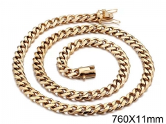 HY Wholesale Chain Jewelry 316 Stainless Steel Necklace Chain-HY0150N0988