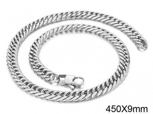 HY Wholesale Chain Jewelry 316 Stainless Steel Necklace Chain-HY0150N0461