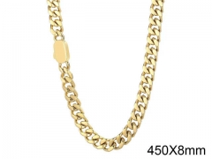 HY Wholesale Chain Jewelry 316 Stainless Steel Necklace Chain-HY0150N0009