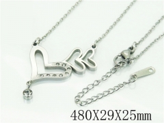 HY Wholesale Stainless Steel 316L Jewelry Necklaces-HY19N0539OC