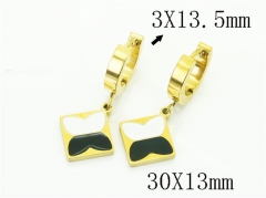 HY Wholesale Earrings 316L Stainless Steel Earrings Jewelry-HY80E1089KE