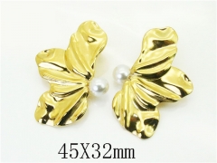 HY Wholesale Earrings 316L Stainless Steel Earrings Jewelry-HY80E1038PW