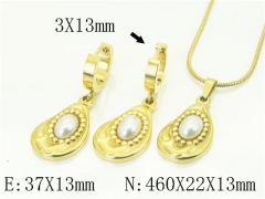 HY Wholesale Jewelry Set 316L Stainless Steel jewelry Set-HY32S0121HKZ