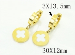 HY Wholesale Earrings 316L Stainless Steel Earrings Jewelry-HY80E1088KS