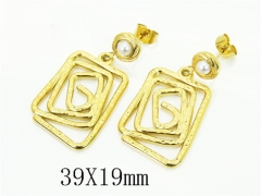 HY Wholesale Earrings 316L Stainless Steel Earrings Jewelry-HY80E1068PW