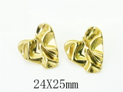 HY Wholesale Earrings 316L Stainless Steel Earrings Jewelry-HY80E1041NR