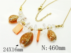 HY Wholesale Stainless Steel 316L Jewelry Necklaces-HY92N0526OR