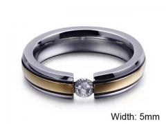 HY Wholesale Popular Rings Jewelry Stainless Steel 316L Rings-HY0150R0113