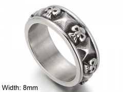 HY Wholesale Popular Rings Jewelry Stainless Steel 316L Rings-HY0150R0221