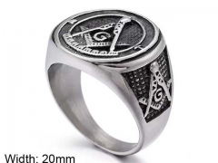 HY Wholesale Popular Rings Jewelry Stainless Steel 316L Rings-HY0150R0333