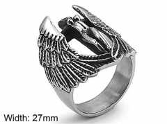 HY Wholesale Popular Rings Jewelry Stainless Steel 316L Rings-HY0150R0199