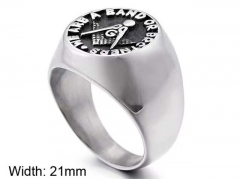 HY Wholesale Popular Rings Jewelry Stainless Steel 316L Rings-HY0150R0331