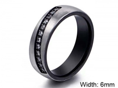 HY Wholesale Popular Rings Jewelry Stainless Steel 316L Rings-HY0150R0117