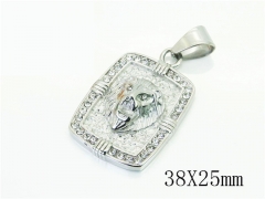 HY Wholesale Pendant Jewelry 316L Stainless Steel Jewelry Pendant-HY13P2083HYX