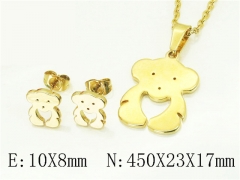 HY Wholesale Jewelry Set 316L Stainless Steel jewelry Set-HY67S0071JE