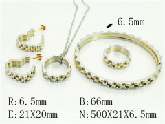 HY Wholesale Jewelry Set 316L Stainless Steel jewelry Set-HY50S0491JLR