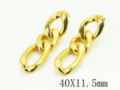 HY Wholesale Earrings 316L Stainless Steel Earrings Jewelry-HY06E0542ML