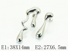 HY Wholesale Earrings 316L Stainless Steel Earrings Jewelry-HY06E0511OE