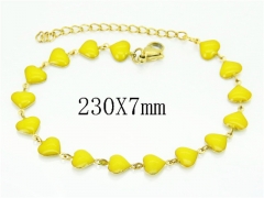 HY Wholesale Bracelets 316L Stainless Steel Jewelry Bracelets-HY39B0943KC