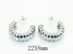 HY Wholesale Earrings 316L Stainless Steel Earrings Jewelry-HY06E0473OA