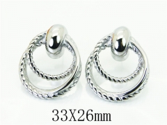 HY Wholesale Earrings 316L Stainless Steel Earrings Jewelry-HY06E0555HSS