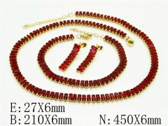 HY Wholesale Jewelry Set 316L Stainless Steel jewelry Set-HY50S0494JLB