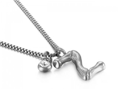 HY Wholesale Stainless Steel 316L Jewelry Popular Necklaces-HY0151N0542