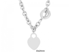 HY Wholesale Stainless Steel 316L Jewelry Popular Necklaces-HY0151N0085