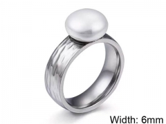 HY Wholesale Rings Jewelry 316L Stainless Steel Jewelry Rings-HY0151R0257