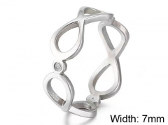 HY Wholesale Rings Jewelry 316L Stainless Steel Jewelry Rings-HY0151R1000