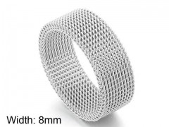 HY Wholesale Rings Jewelry 316L Stainless Steel Jewelry Rings-HY0151R0555