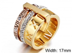 HY Wholesale Rings Jewelry 316L Stainless Steel Jewelry Rings-HY0151R0049