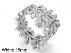 HY Wholesale Rings Jewelry 316L Stainless Steel Jewelry Rings-HY0151R0308