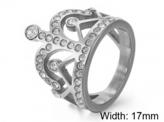 HY Wholesale Rings Jewelry 316L Stainless Steel Jewelry Rings-HY0151R0961