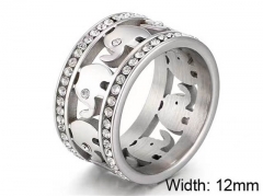 HY Wholesale Rings Jewelry 316L Stainless Steel Jewelry Rings-HY0151R0969