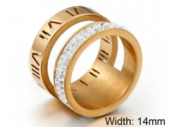 HY Wholesale Rings Jewelry 316L Stainless Steel Jewelry Rings-HY0151R0735