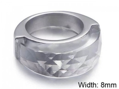 HY Wholesale Rings Jewelry 316L Stainless Steel Jewelry Rings-HY0151R1060